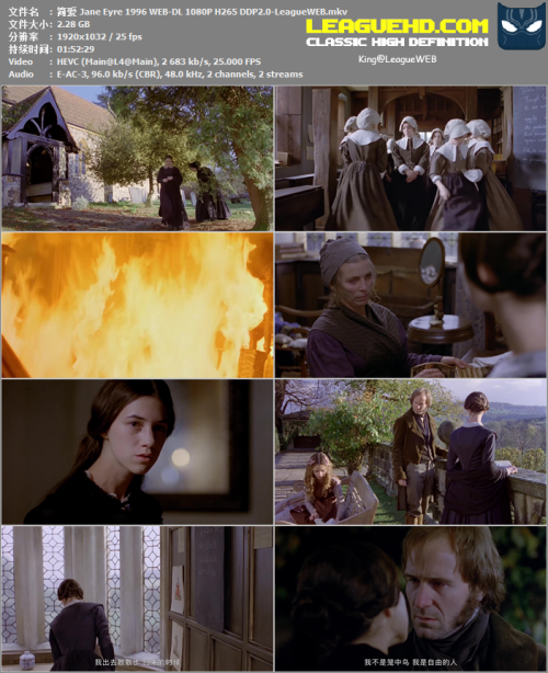 简爱 jane eyre 1996 web dl 1080p h265 ddp2.0 leagueweb.