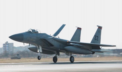 F 15E Strike Eagle Takeoff