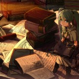 Konachan.com---129752-book-fujita_condor-hatsune_miku-vocaloida84b01f00ec29076