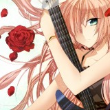 Konachan.com---131317-akitsuki_akiduko-dress-flowers-guitar-instrument-megurine_luka-petals-vocaloida5ec3a5df03cdb90