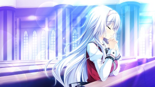 Konachan.com 131671 anastasia (otome ga tsumugu) game cg long hair mutou kurihito otome ga tsumugu k