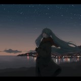 Konachan.com---134994-beach-dark-hanno-hatsune_miku-long_hair-night-scarf-scenic-stars-twintails-vocaloid5cd618126386f0d5