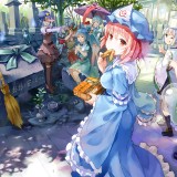 Konachan.com---135505-77gl-dress-food-hat-kaku_seiga-kasodani_kyouko-konpaku_youmu-miyako_yoshika-mononobe_no_futo-saigyouji_yuyuko-tagme-tatara_kogasa-touhou-umbrella8638f5fb3042e5a5
