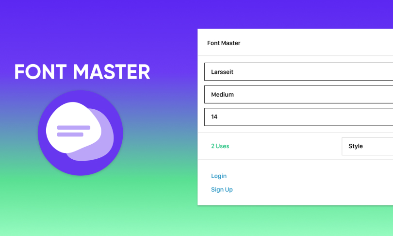 「Figma插件」FontMaster